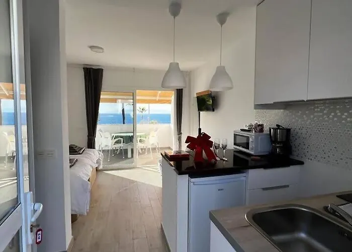 アパート Estudio Frente Al Mar 100% Vista Al Oceano